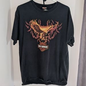 Harley Davidson graphic tee Columbus Ohio